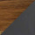 Matte Black Distressed Koa