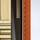 Modern Brass/Bronze/Chestnut Leather/Clear