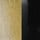 Burnished Brass/Gloss Black