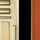 Modern Brass/Chestnut