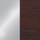 Silver/Walnut