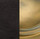 Matte Black/Warm Brass