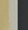Antique Brass/Black/Satin Nickel