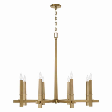 Blake 8 Light Oversized Chandelier by Capital - 449681AD