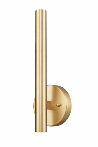 Forest 10W 2 LED Wall Sconce 13.75 Inch Tall and 4.75 Inch Wide by Z-Lite - 919S-MGLD-LED