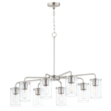 Sleek 8 Light Large Chandelier by Maxim - 11848-8