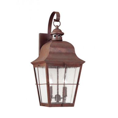 Chatham 2 Light Candle Style Outdoor Wall Lantern by Generation - 8463