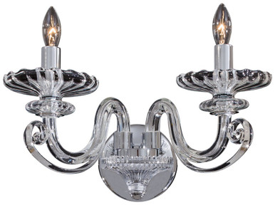 2 Light Wall Sconce 12.75 Inch Wide by Minka Metropolitan - N9162