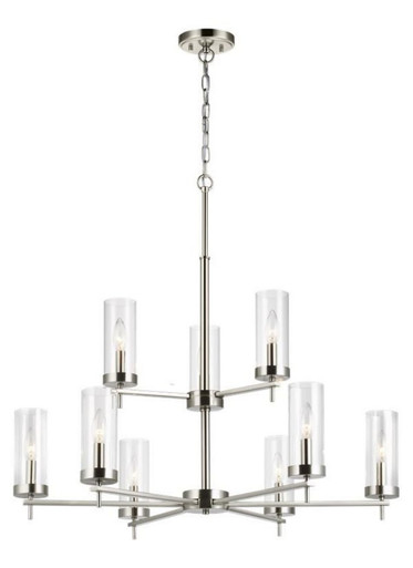 Zire 9 Light Large Chandelier by Visual Comfort Studio 3190309 - 3190309