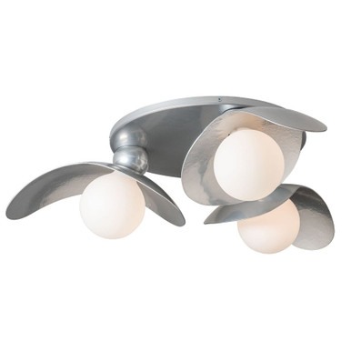 Yoki 3 Light Semi Flush Mount 7.7 Inch X 29.8 Inch Wide by Hubbardton Forge - 122110