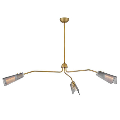 Altman 30W 3 LED Extra Large Low Profile Chandelier 60 Inch Wide by Hinkley - 48303