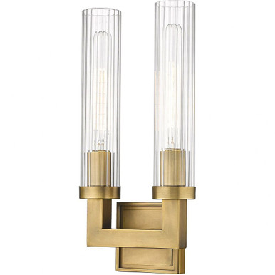 Beau Two Light Wall Fixture by Z Lite - 3031-2S-RB