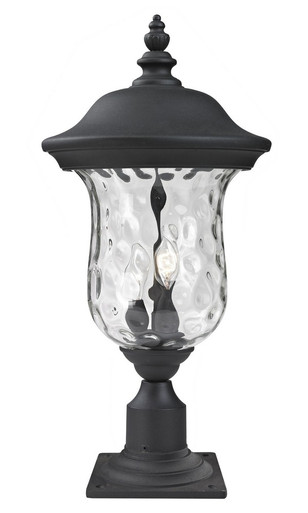 Armstrong 2 Light Outdoor Post Mount Light 23 x 10 Inches by Z-Lite - 533PHM-533PM-BK