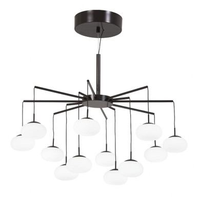 Georges Web 1 LED Light Medium Chandelier by George Kovacs - P8238-671-L