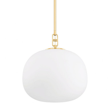 Ingels 1 Light Large Pendant 17.5 Inch Tall by Hudson Valley - 9721