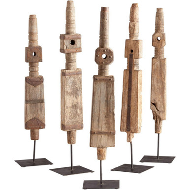 Rustic Todem 23.75 Inch Large sculpture by Cyan - 08913
