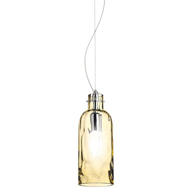 Lunga 1 Light Round Pendant 10 Inch Tall and 4 Inch Wide by Eurofase - 30451-025