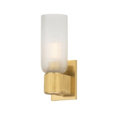 Irondale 1 Light Wall Sconce by Hudson Valley - 7131-AGB