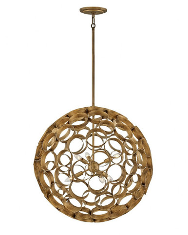 Centric 6 Light Large Chandelier by Fredrick Ramond - FR30146BNG