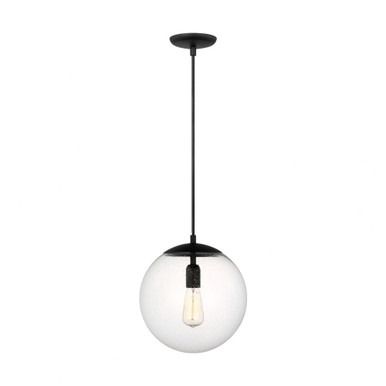 Leo 1 Light Medium Pendant 12 Inch Wide by Visual Comfort Studio - LEO12
