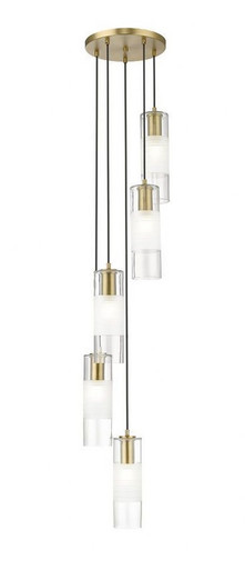 Alton 5 Light Chandelier 14.25 x 12 Inches Wide by Z-Lite - 824P-5R