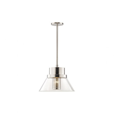 Paoli 1 Light Medium Pendant 15.5 Inch Length by Hudson Valley - 4032