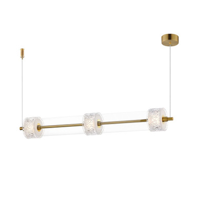 Elysian 84W 3 LED Mini Linear Pendant by ET2 - E11083-124NAB
