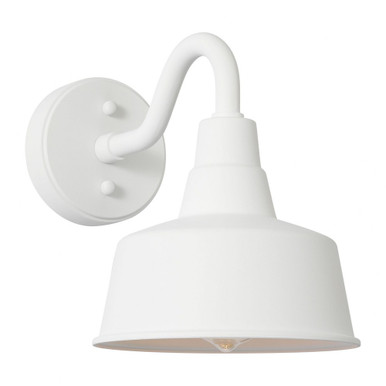 Barn Light 1 Light Small Outdoor Wall Lantern by Visual Comfort Studio - SLO1181OTW