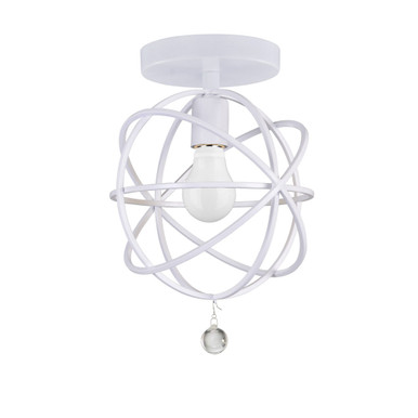 Solaris 1 Light 9 Inch Wide Flush Mount by Crystorama - 9220_CEILING