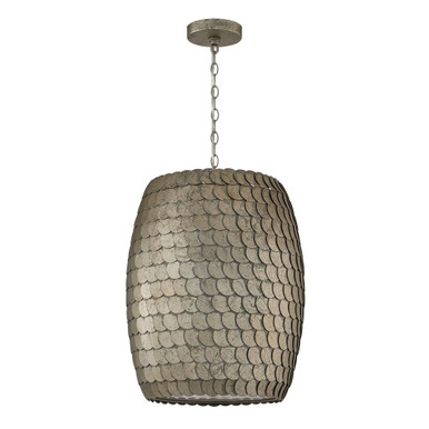 Delphine 1 Light Pendant 20.5 Inch Tall and 15 Inch Wide by Capital - 359912GCL
