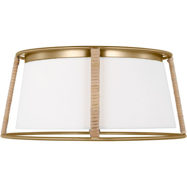Cortes 2 Light 13.5 Inch Wide Flush Mount by Visual Comfort Studio - DJF1002