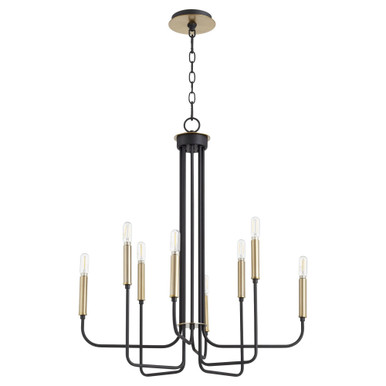 Hope 8 Light Medium Chandelier by Quorum - 630-8