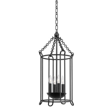 Lassen 4 Light Medium Pendant by Troy - F4614