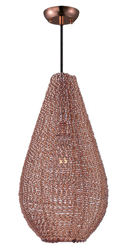 Twisp 1 Light Small Pendant by Maxim - 12198CP