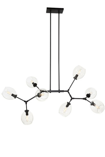 Nexpo 8 Light Chandelier 16.75 x 41 Inches Wide by George Kovacs  - P1368-66A