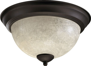 2 Light 11.25 Inch Wide Flush Mount by Quorum - 3067-11-86