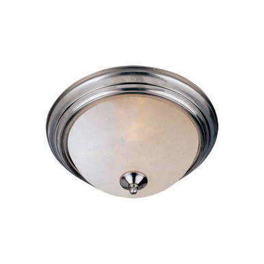 Essentials 584X 2 Light 11.5 Inch Wide Steel Flush Mount by Maxim - 5849FTSN