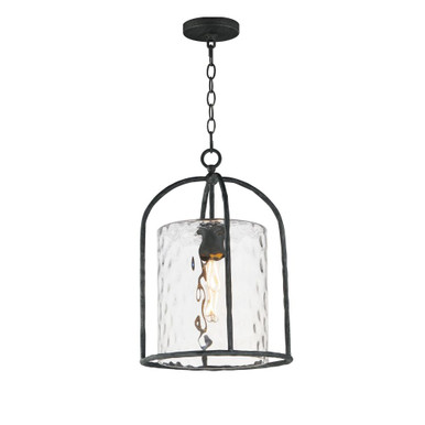 Del Mar 1 Light Outdoor Pendant 19.5 Inch Tall and 13 Inch Wide by Maxim - 31843WGBS