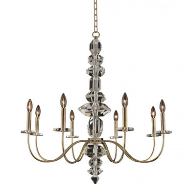 Bolivar 8 Light Large Chandelier by Allegri - 031251-041-FR001