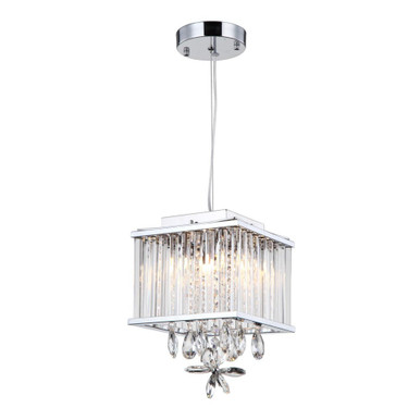Easton 4 Light Mini Pendant 13.25 x 7.88 Inch by Zeev - MP40020-4-CH-CL