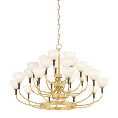 Brahma 25 Light Oversized Chandelier by Corbett - 489-38-VB/BRZ