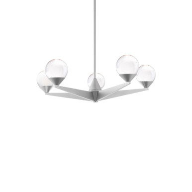 Double Bubble 5 LED Light Medium Chandelier by Modern Forms - PD-82024