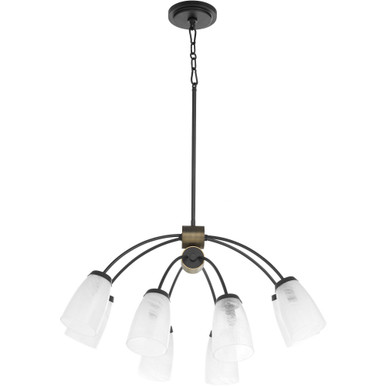 Arpeggio 8 Light Large Chandelier by Quorum - 6077-8