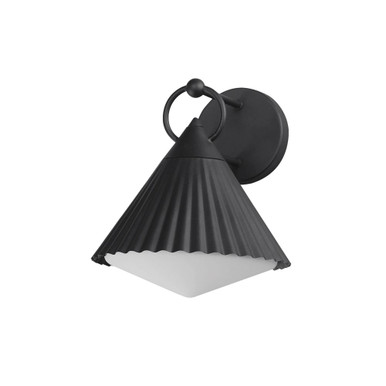 Odette 1 Light Outdoor Wall Lantern 11.5 Inch Tall by Maxim - 35134WTBK