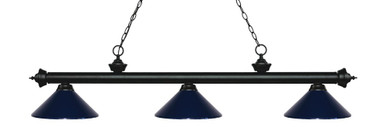 Riviera 3 Light Island/Billiard 16 Inch Wide by 13.5 Inch High by Z-Lite - 2003RD
