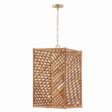 Soleil 1 Light Small Foyer Chandelier by Capital - 547411MA