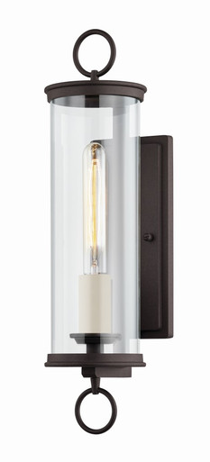 Aiden 1 Light Wall Sconce 19.5 Inch Tall by Troy - B7301-TBZ