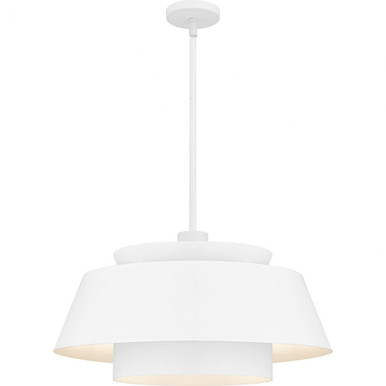 Lumi 3 Light Pendant 14 Inch Tall and 24 Inch Wide by Quoizel - LMI2824