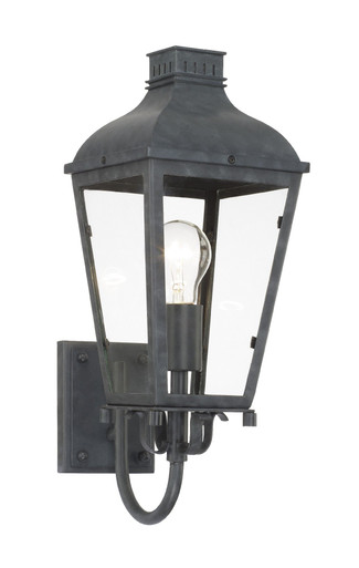 Dumont 1 Light Outdoor Wall Lantern by Crystorama - dum-9801-ge