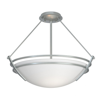 Tryne 3 Light 18 Inch Wide Semi Flush Mount by Hubbardton Forge - 124432